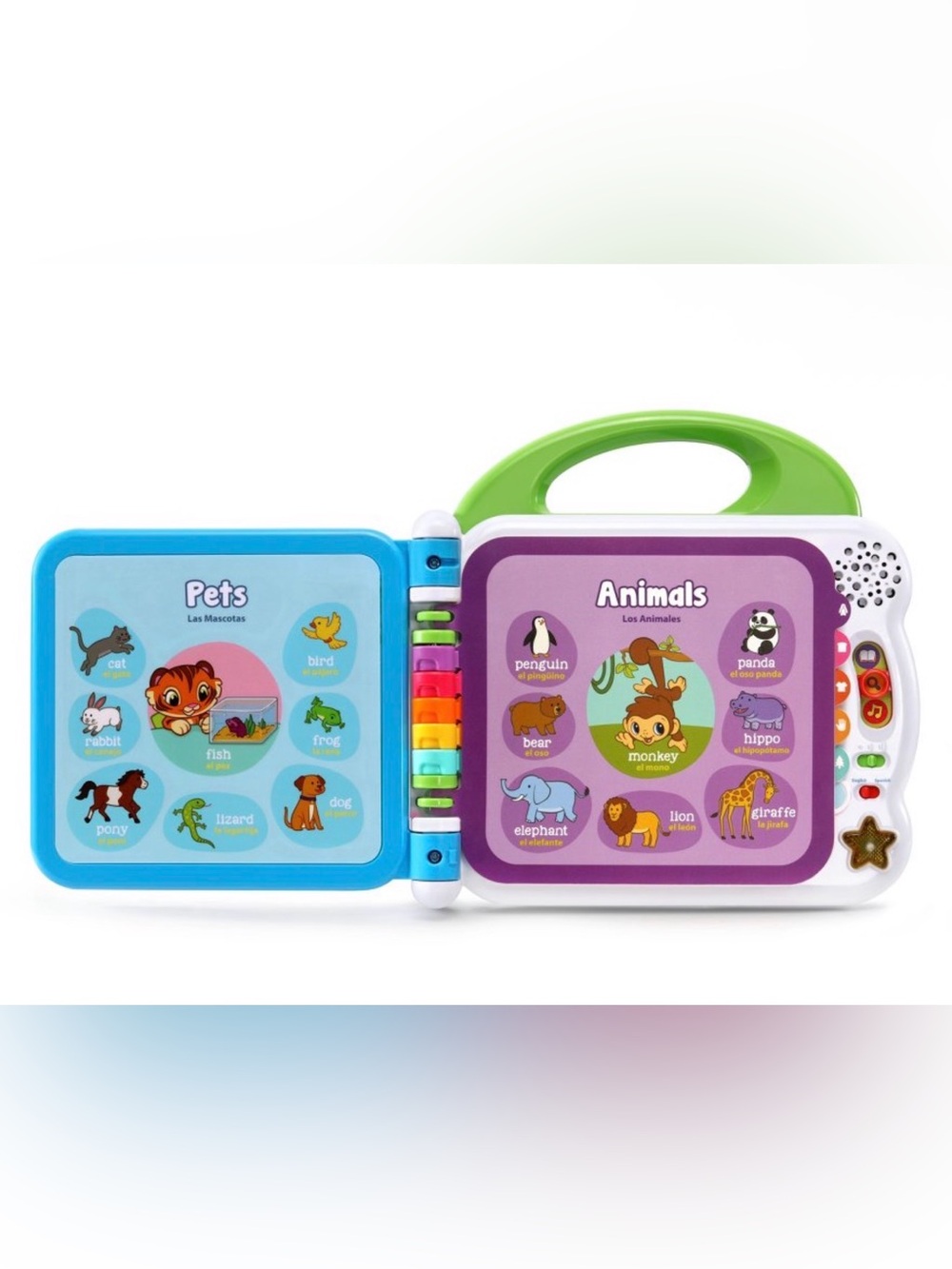 Leap Frog Learning Friends 100 Words Book - Green & Blue - Picture 8 of 12